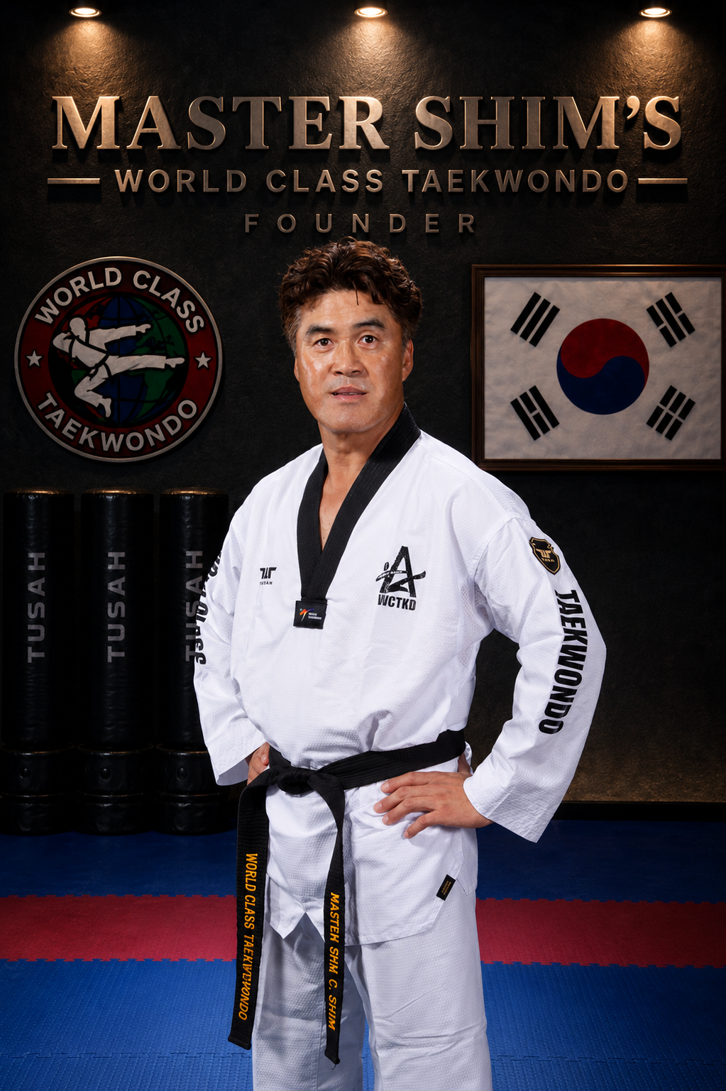 Master Jae Shim of Master Shim's World Class Tae Kwon Do